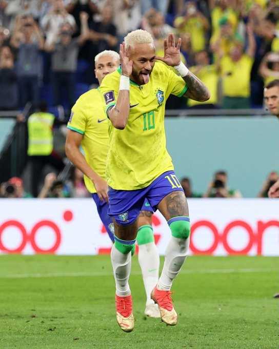     Piala Dunia 2022: Brasil vs Korea Selatan 4-1, Neymar mencetak gol lewat adu penalti