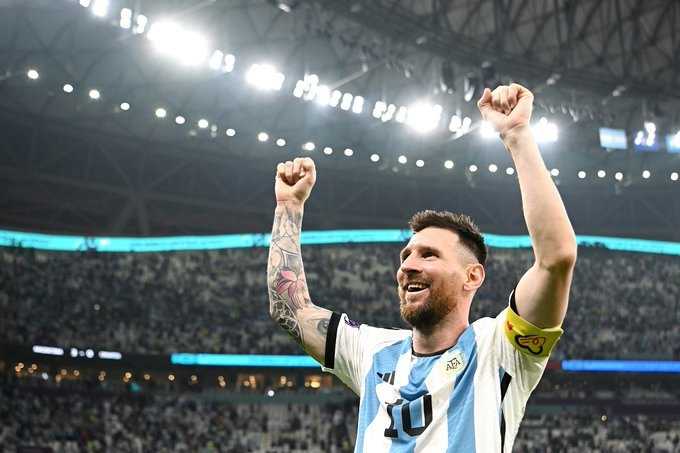     Penyerang Argentina Lionel Messi di Piala Dunia 2022