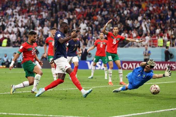     Semifinal Piala Dunia 2022: Prancis vs Maroko, Randal Kolo Muani menggandakan keunggulan Les Blues menjadi 2-0