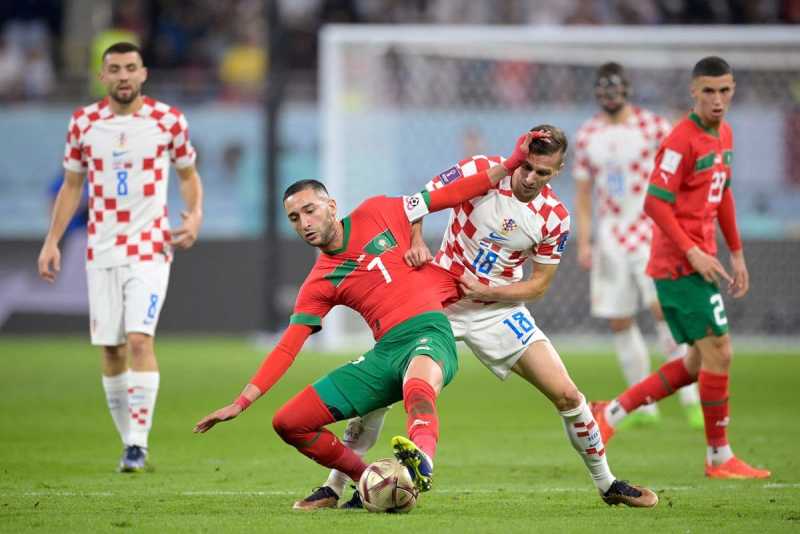 Piala Dunia 2022: Kroasia vs Maroko