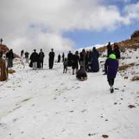 3 Fenomena Aneh di Arab Saudi: Bersalju, Gunung Menghijau, Kini Muncul Danau di Gurun