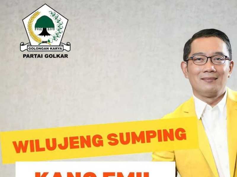 Ridwan Kamil Resmi Gabung Partai Golkar 5448