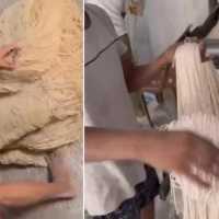 Cara Bikin Mie di Pabrik Ini Bisa Bikin Penggemar Mual dan Trauma Makan Mie