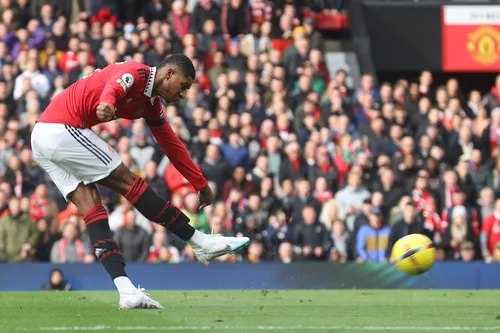     Manchester United vs Leicester City 3-0: Marcus Rashford mencetak brace dan Jadon Sancho menambah 1 gol untuk kemenangan Setan Merah