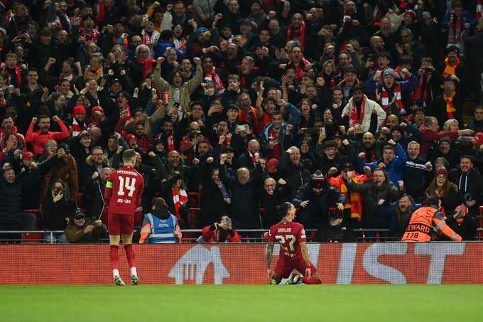     Liverpool vs Real Madrid 2-5: Darwin Nunez membuka keran gol The Reds, namun Liverpool akhirnya tumbang melawan Los Blancos