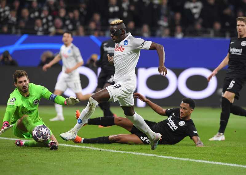     Eintracht Frankfurt vs Napoli 0-2: Victor Osimhen membuka keunggulan bagi Napoli