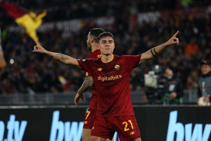     Europa League: AS Roma vs Salzburg 2-0, Paulo Dybala mencetak satu gol untuk Serigala Ibu Kota