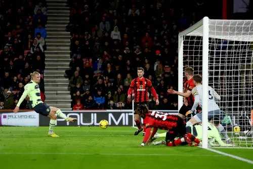     Liga Inggris: Bournemouth vs Manchester City 1-4, Erling Haaland mcentak rekor baru bagi The Citizens