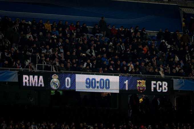     Semifinal Copa del Rey Real Madrid vs Barcelona 0-1