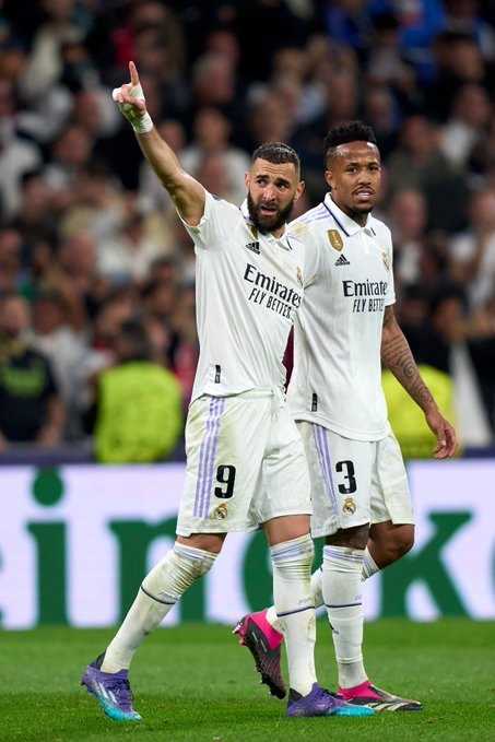     Liga Champions: Real Madrid vs Liverpool: 1-0 (6-2), Gol tunggal Karim Benzema membawa Los Blancos meraih kemenangan atas The Reds