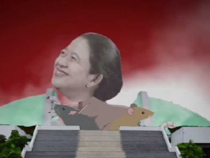 Geger BEM UI Unggah Gambar Puan Maharani Berbadan Tikus