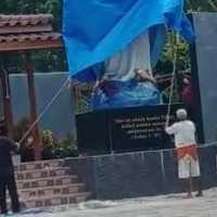 Patung Bunda Maria di Kulon Progo Ditutup Terpal, Polisi Angkat Bicara