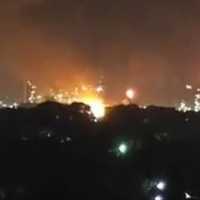 Kilang Minyak Pertamina Dumai Meledak, 5 Orang Dilarikan ke RS