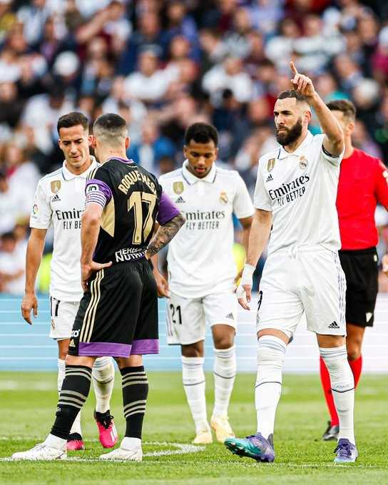     Real Madrid vs Real Valladolid 6-0, Karim Benzema mencetak hattrick membawa Los Blancos meraih kemenangan
