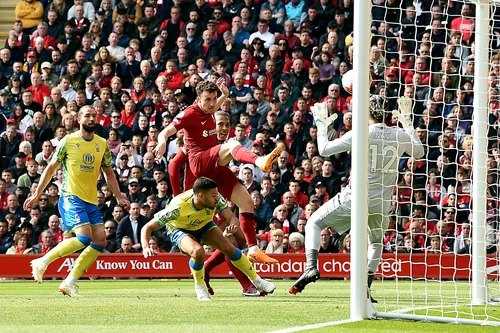     Liverpool vs Notthingham Forest 3-2, Diogo Jota mencetak brace untuk The Reds dalam pertandingan yang berakhir hujan gol itu