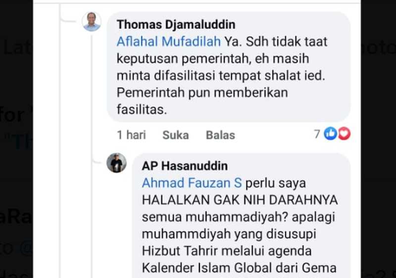     Komentar peneliti BRIN Andi Pangerang Hasanuddin yang mengancam membunuh warga Muhammadiyah