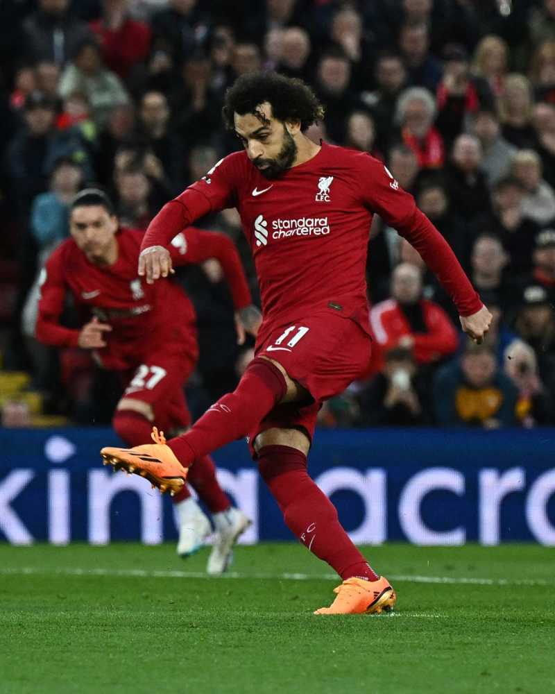    Liga inggris: Liverpool vs Fulham 1-0, gol kemenangan The Reds dicetak Mohamed Salah dari titik penalti