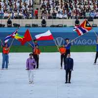 Kamboja Kibarkan Bendera Indonesia Terbalik di Pembukaan SEA Games 2023