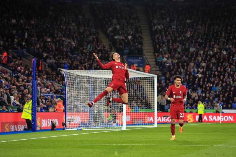     Leicester City vs Liverpool 0-3, Curtis Jones mencetak brace alias dua gol saat The Reds menumbangkan The Foxes