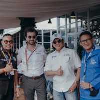 Ahmad Sahroni Nonton Formula E Bareng Sandiaga, Singgung Drama 2022