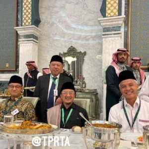 Anies dan Ganjar Bertemu Lagi Saat Dijamu Makan Siang Pangeran MBS