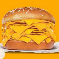 Burger King Perkenalkan Cheeseburger yang Asli: Isinya Keju 20 Lapis