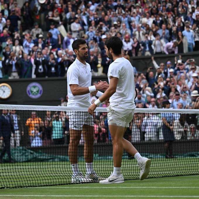     Duel Carlos Alcaraz vs Novak Djokovic di final Wimbledon 2023