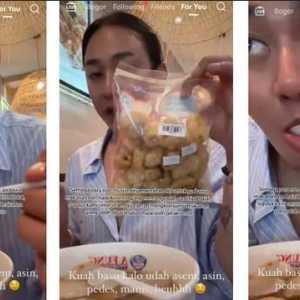 Selebgram Jovi Adhiguna Makan Kerupuk Babi, Bakso Afung Hancurkan Peralatan Makan