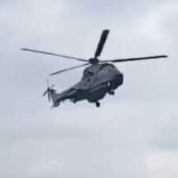 Momen Helikopter Jokowi Robohkan Tembok Stadion Mini Senilai Rp700 Juta