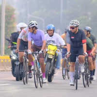Pemotor Terobos Rombongan Pesepeda Hingga Sebabkan 3 Orang Luka Adalah Anggota TNI AL