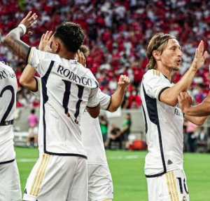 Real Madrid vs Manchester United, Bellingham dan Joselu Permalukan Onana