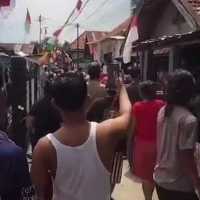 Oknum TNI Mengamuk Bawa Golok Gegara Suara Bising Lomba HUT RI