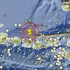 Gempa Magnitudo 6,5 Guncang Lombok Utara NTB