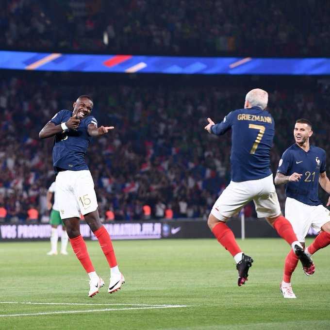     Kualifikasi Piala Eropa 2024: Prancis vs Republik Irlandia 2-0: Marcus Thuram mencetak satu gol (Twitter: @equipedefrance)