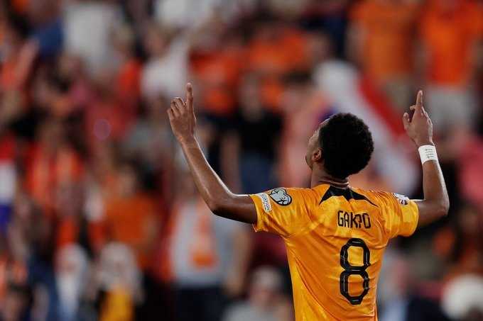     Kualifikasi Piala eropa 2024: Belanda vs Yunani 3-0, Cody Gakpo menyumbang satu gol (Twitter: @OnsOranje_)