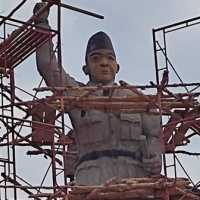 Patung Soekarno Rp500 Juta di Banyuasin Disebut Tak Mirip: Wajah Tembem, Badan Gempal