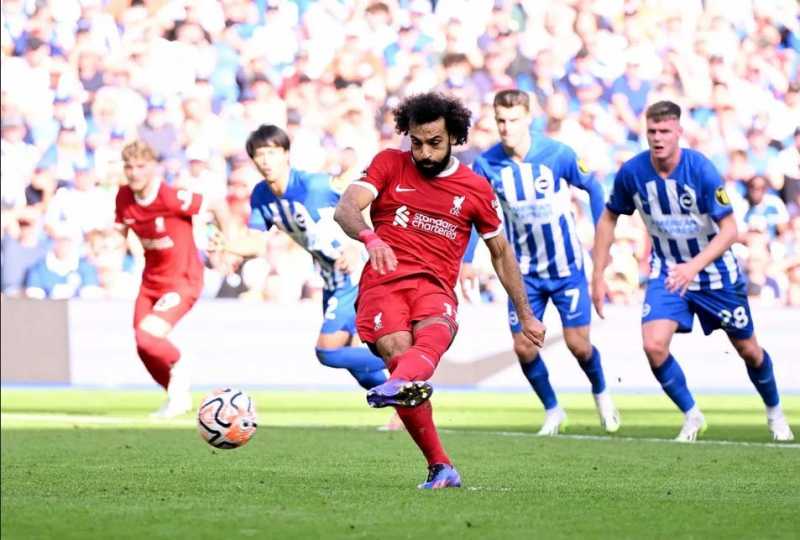     Brighton & Hove Albion vs Liverpool 2-2: Mohammed Salah mencetak brace untuk The Reds (Premierleague.com)