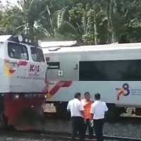 KA Argo Wilis Senggol Argo Semeru yang Sedang Anjlok, Belasan Penumpang Luka