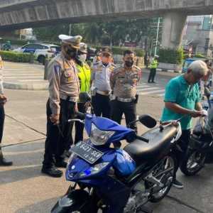 Baru Sehari Digelar, Polda Metro Jaya Hentikan Tilang Uji Emisi