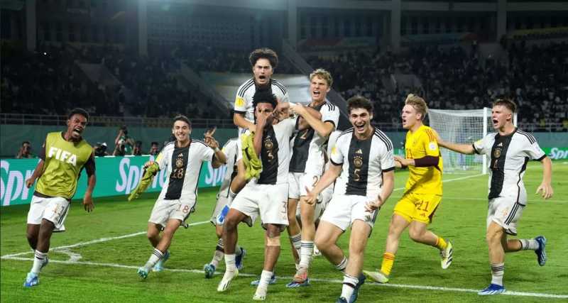     Jerman U-17 menjadi juara Piala Dunia U-17 (fifa.com)
