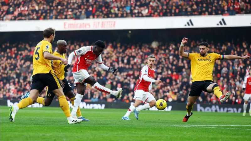     Arsenal vs Wolves 2-1: The Gunners makin mantap di puncak usai kemenangan ini (premierleague.com)