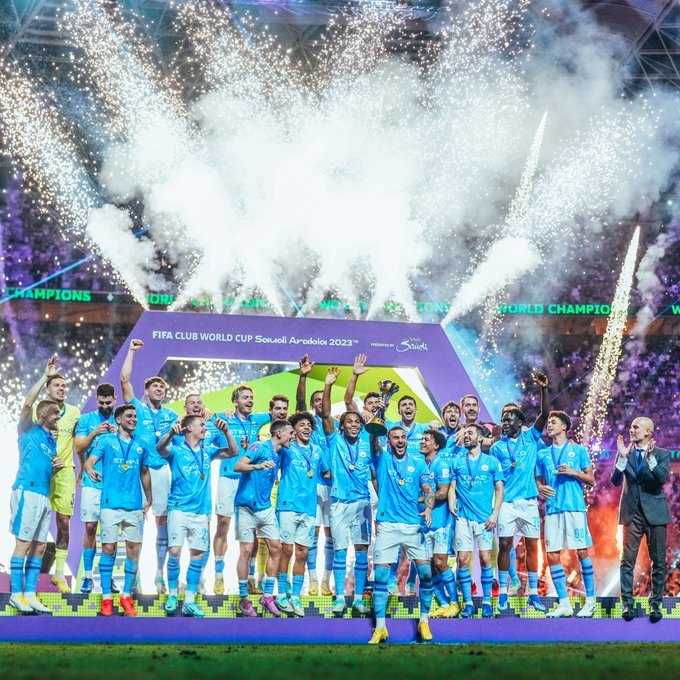     Manchester City juara Piala Dunia Antarklub 2023 usai mengalahkan Fluminense 4-0 (@mancity - x.com)