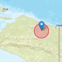 Gempa 6,5 Magnitudo Goncang Papua Pegunungan, Lokasi Gempa di Darat