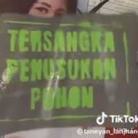 Viral Poster Caleg yang Dipasang di Pohon Ditandai Cap 'Tersangka Penusukan Pohon'