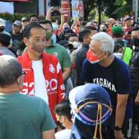 Presiden Jokowi Soroti Jalan Rusak di Jateng, Ganjar: Terima Kasih Pak