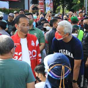 Presiden Jokowi Soroti Jalan Rusak di Jateng, Ganjar: Terima Kasih Pak