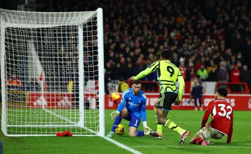    Nottingham Forest vs Arsenal 1-2, Gabriel Jesus jadi bintang kemenangan The Gunners menyumbang satu gol dan satu asis (premierleague.com)