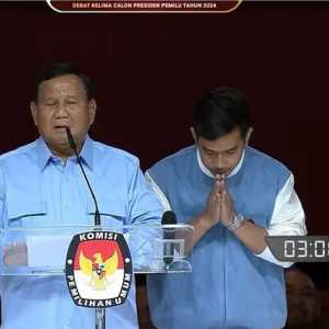 Prabowo Minta Maaf ke AMIN dan Ganjar-Mahfud Serta Terima Kasih ke Seluruh Presiden