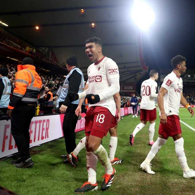    Nottingham Forest vs Manchester United 0-1: Casemiro menjadi penentu kemenangan Setan Merah di Piala FA (@manutd / x.com)