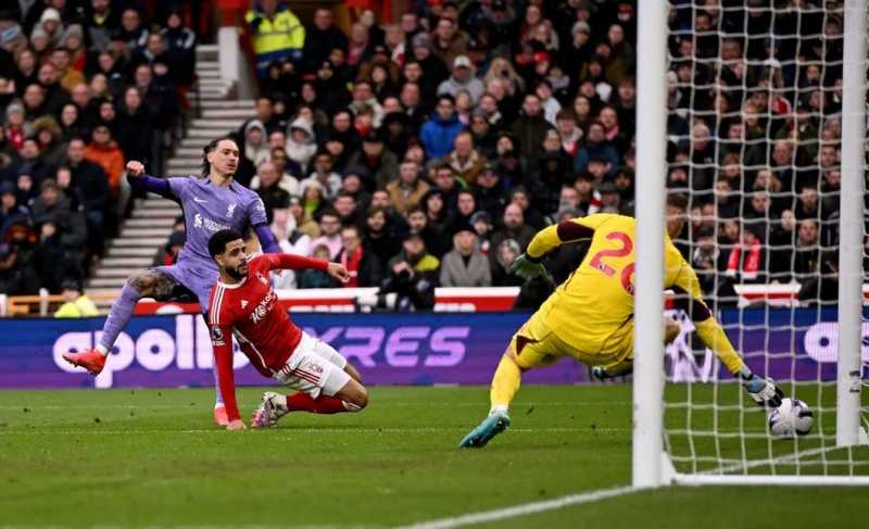     Nottingham Forest vs Liverpool 0-1: Gol Darwin Nunez di menit ke-90+9 membawa The Reds meraih kemenangan perdana di Stadion The City Ground dalam 40 tahun (premierleague.com)